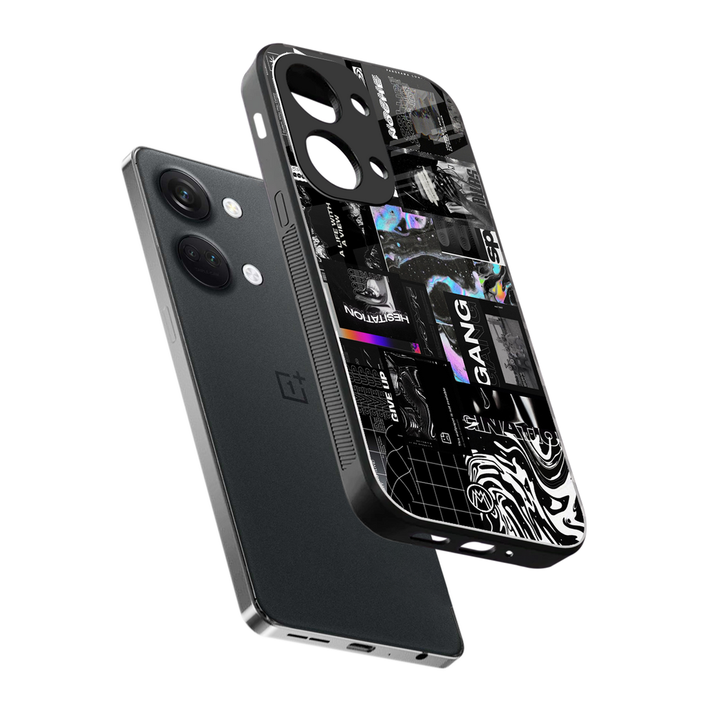 anxiety being back phone cover | glass case for oneplus nord 3