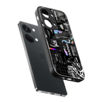 anxiety being back phone cover | glass case for oneplus nord 3