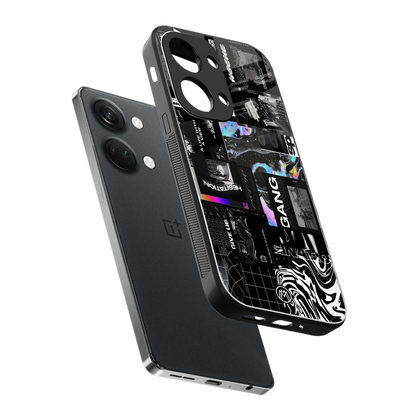 anxiety being back phone cover | glass case for oneplus nord 3