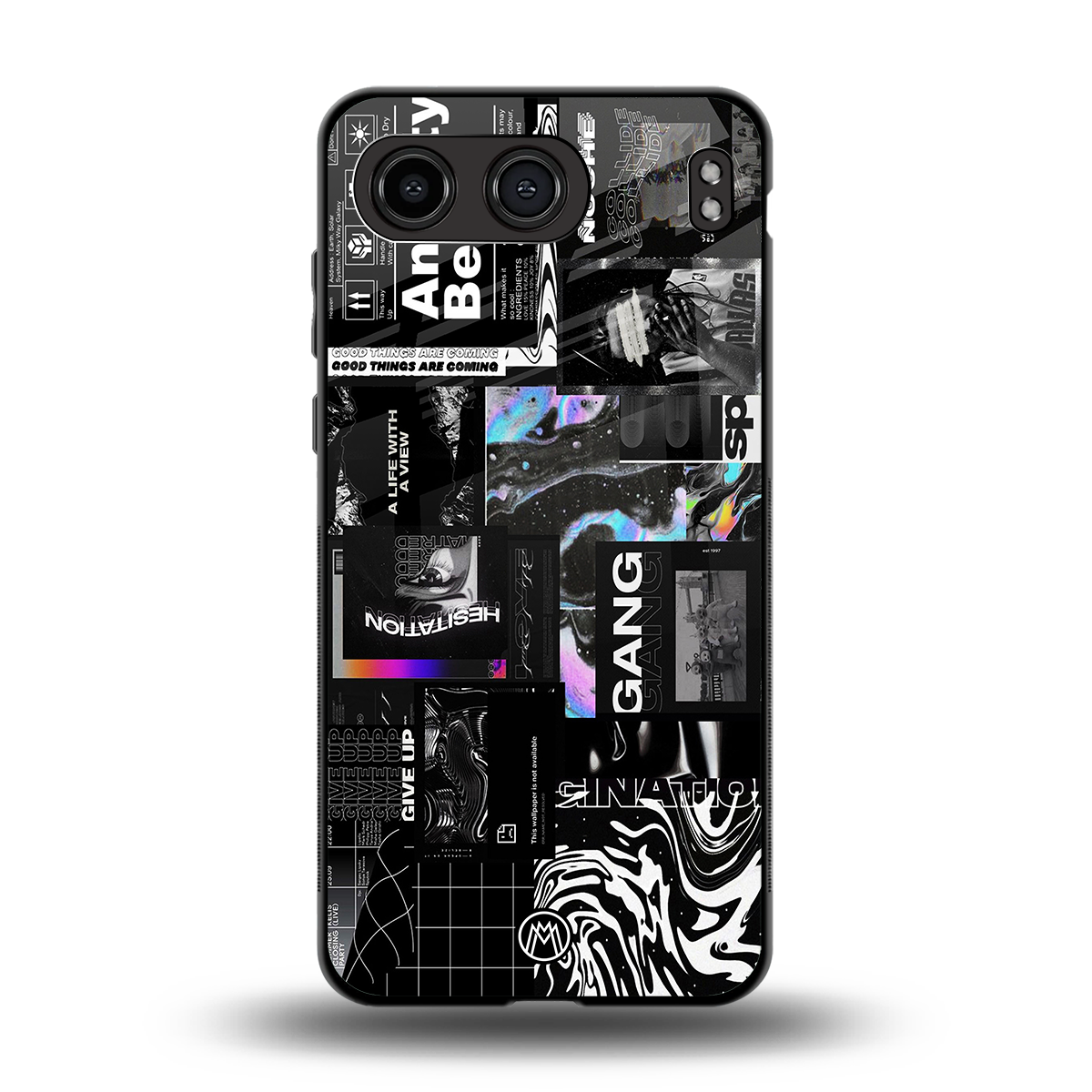 anxiety being back phone cover | glass case for oneplus nord 4