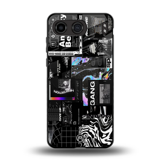 anxiety being back phone cover | glass case for oneplus nord 4