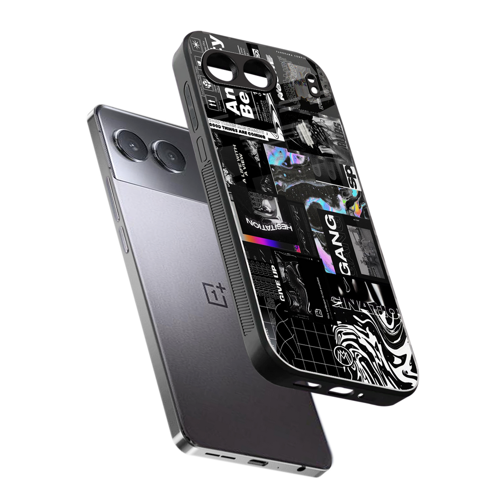 anxiety being back phone cover | glass case for oneplus nord 4
