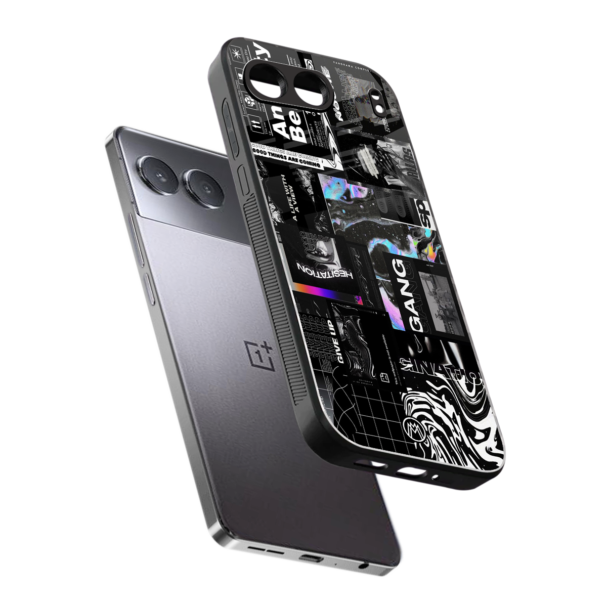 anxiety being back phone cover | glass case for oneplus nord 4