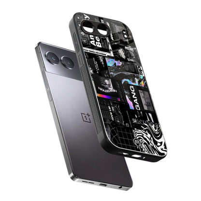 anxiety being back phone cover | glass case for oneplus nord 4