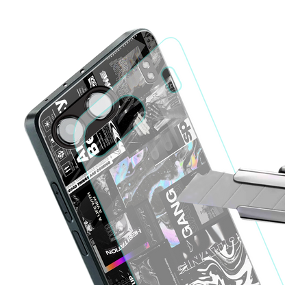anxiety being back phone cover | glass case for oneplus nord 4