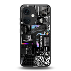 anxiety being back phone cover | glass case for oneplus nord ce 3