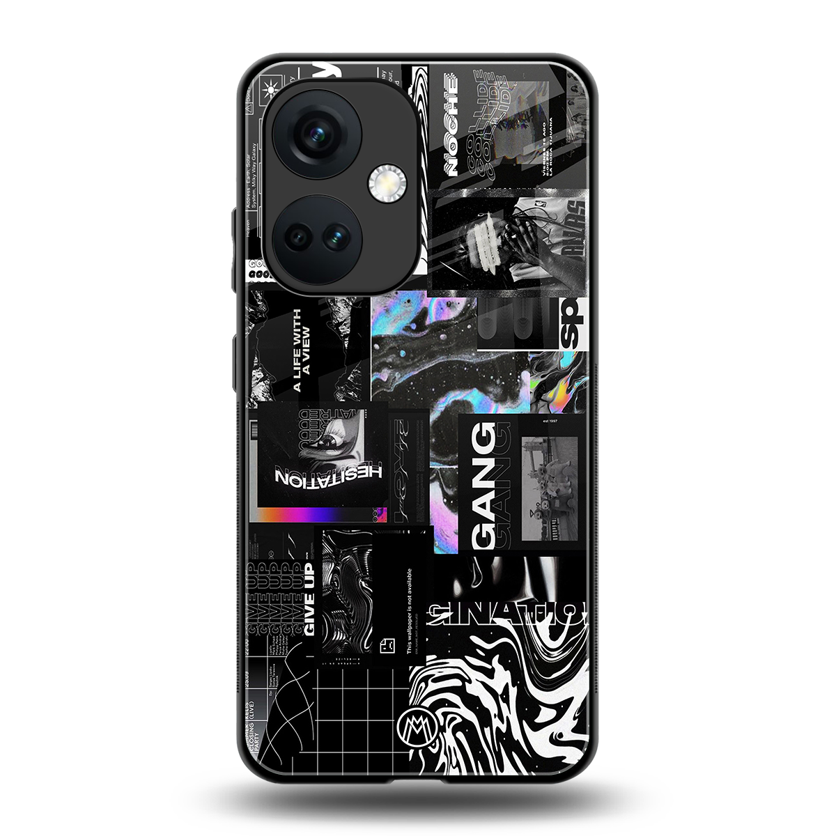 anxiety being back phone cover | glass case for oneplus nord ce 3