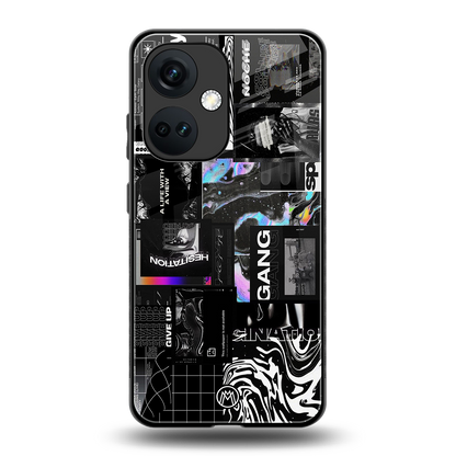 anxiety being back phone cover | glass case for oneplus nord ce 3