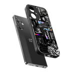 anxiety being back phone cover | glass case for oneplus nord ce 3