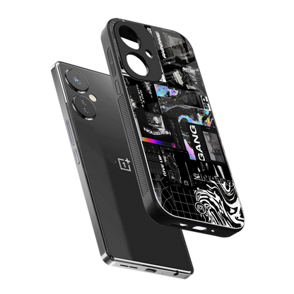 anxiety being back phone cover | glass case for oneplus nord ce 3