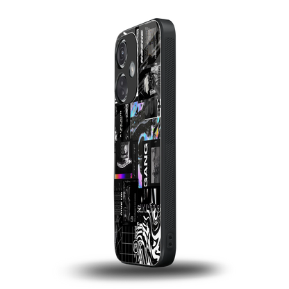 anxiety being back phone cover | glass case for oneplus nord ce 3