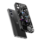 anxiety being back phone cover | glass case for oneplus nord ce 4 lite