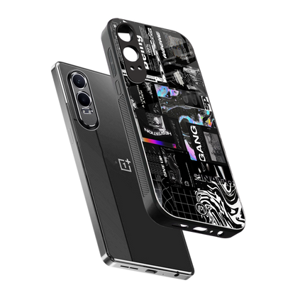 anxiety being back phone cover | glass case for oneplus nord ce 4 lite