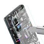 anxiety being back phone cover | glass case for oneplus nord ce 4 lite