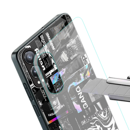 anxiety being back phone cover | glass case for oneplus nord ce 4 lite