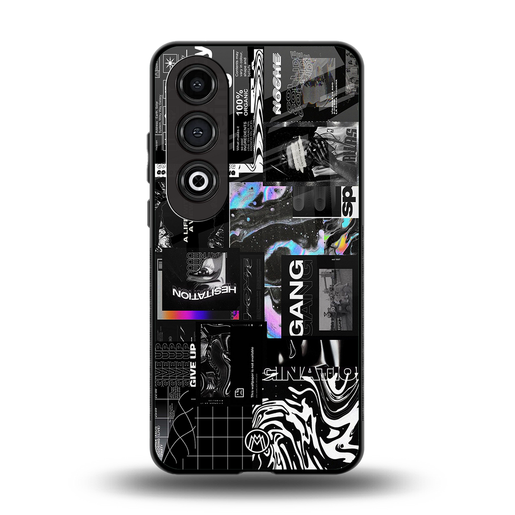 anxiety being back phone cover | glass case for oneplus nord ce 4