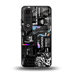 anxiety being back phone cover | glass case for oneplus nord ce 4