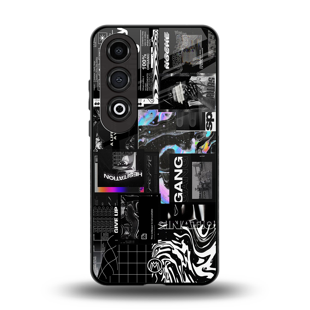 anxiety being back phone cover | glass case for oneplus nord ce 4