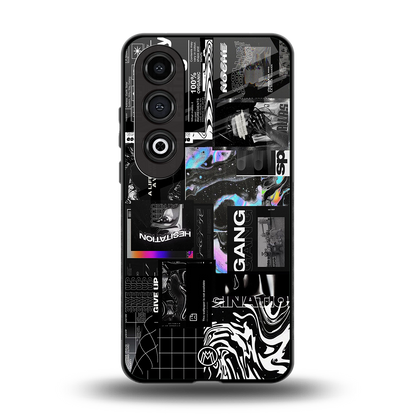 anxiety being back phone cover | glass case for oneplus nord ce 4