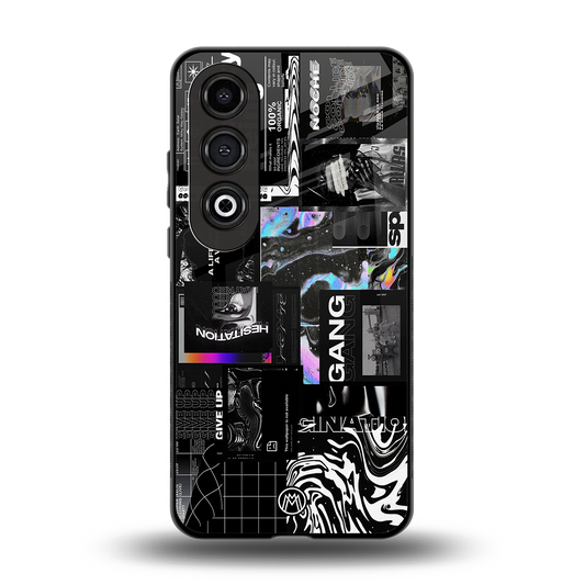 anxiety being back phone cover | glass case for oneplus nord ce 4