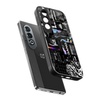 anxiety being back phone cover | glass case for oneplus nord ce 4