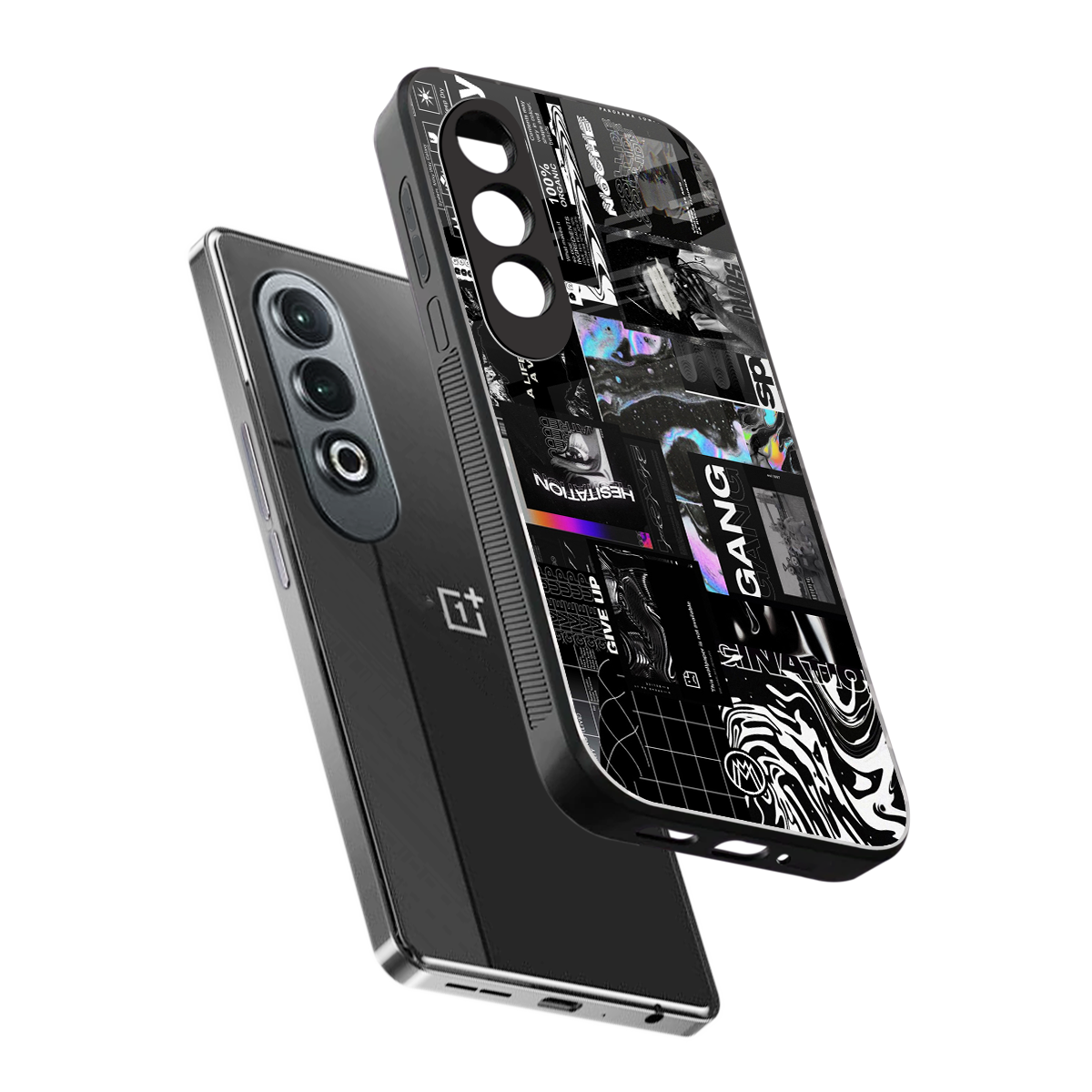 anxiety being back phone cover | glass case for oneplus nord ce 4