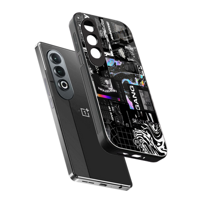 anxiety being back phone cover | glass case for oneplus nord ce 4