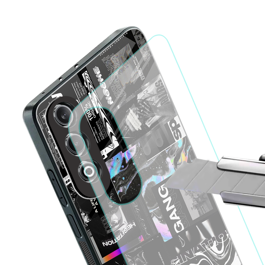 anxiety being back phone cover | glass case for oneplus nord ce 4