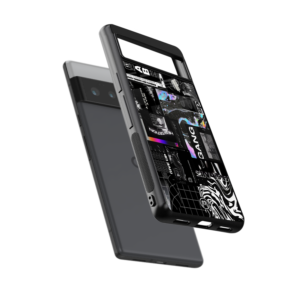 anxiety being back phone cover | glass case for google pixel 6 pro