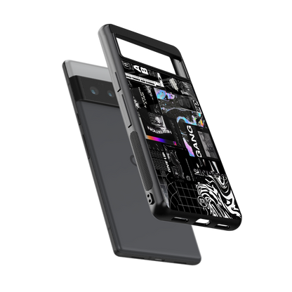 anxiety being back phone cover | glass case for google pixel 6 pro