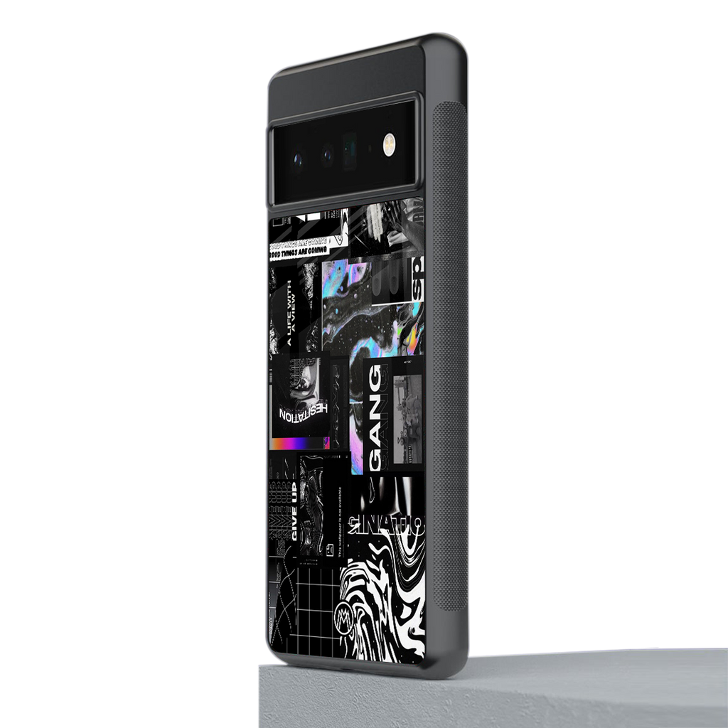 anxiety being back phone cover | glass case for google pixel 6 pro