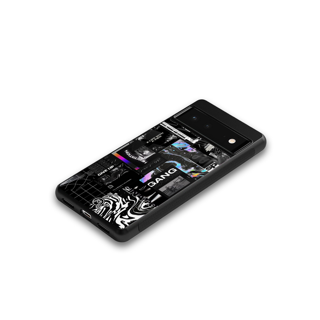 anxiety being back phone cover | glass case for google pixel 6