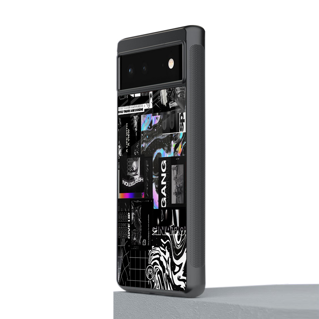 anxiety being back phone cover | glass case for google pixel 6