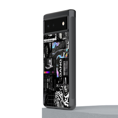 anxiety being back phone cover | glass case for Google Pixel 6A