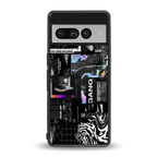 anxiety being back phone cover | glass case for google pixel 7 pro