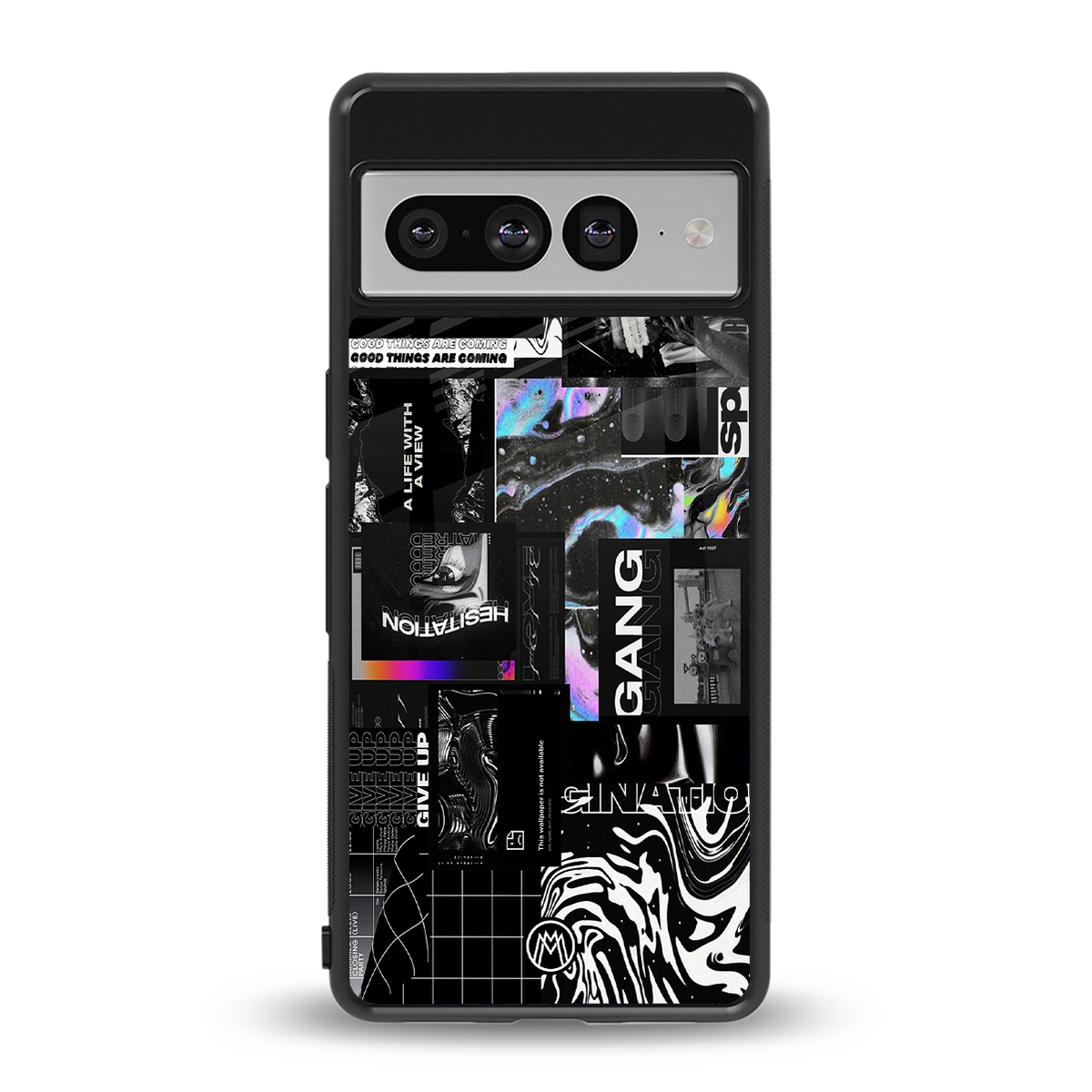 anxiety being back phone cover | glass case for google pixel 7 pro