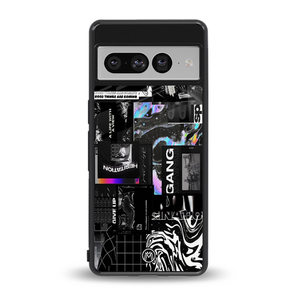 anxiety being back phone cover | glass case for google pixel 7 pro