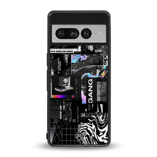 anxiety being back phone cover | glass case for google pixel 7 pro