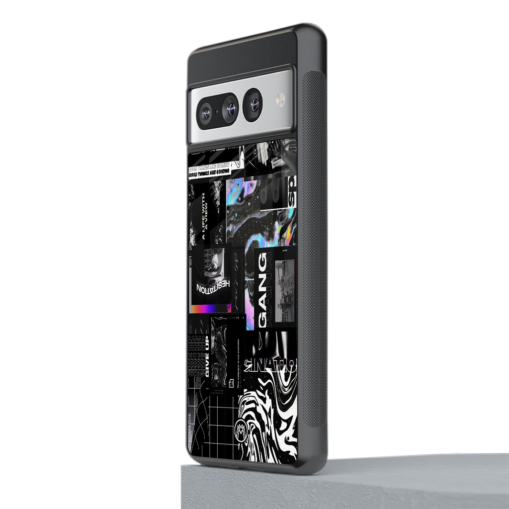 anxiety being back phone cover | glass case for google pixel 7 pro