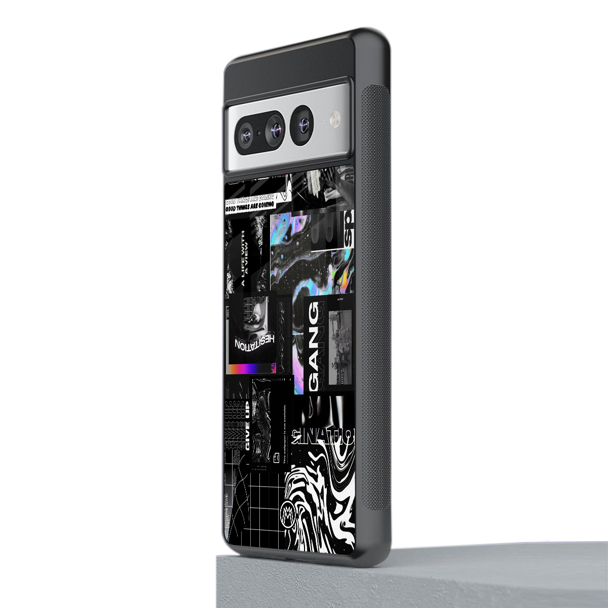 anxiety being back phone cover | glass case for google pixel 7 pro