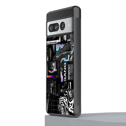 anxiety being back phone cover | glass case for google pixel 7 pro