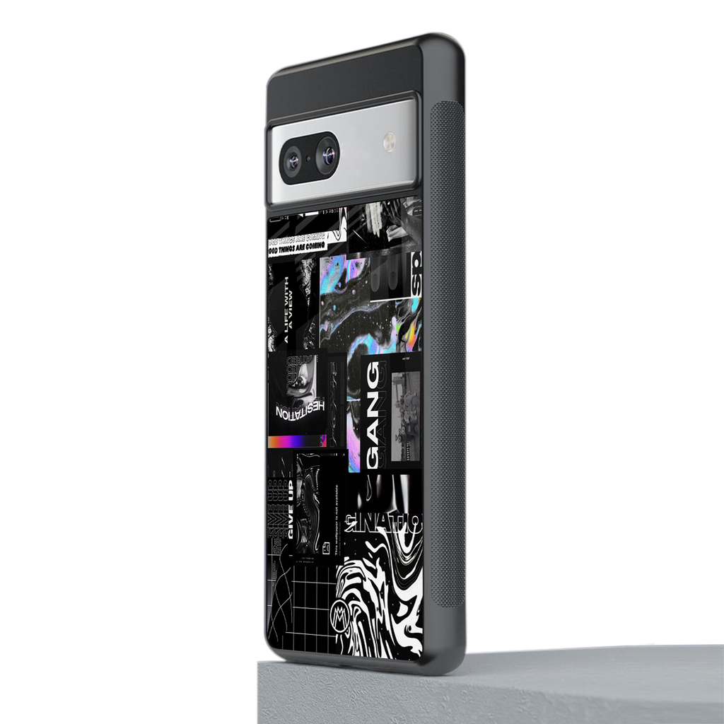 anxiety being back phone cover | glass case for Google Pixel 7A