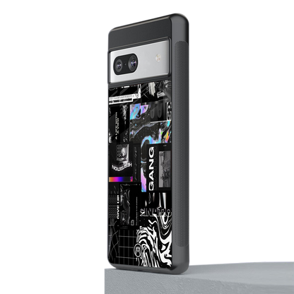 anxiety being back phone cover | glass case for Google Pixel 7A