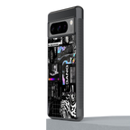 anxiety being back phone cover | glass case for google pixel 8 pro