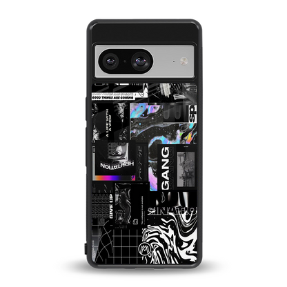 anxiety being back phone cover | glass case for Google Pixel 8