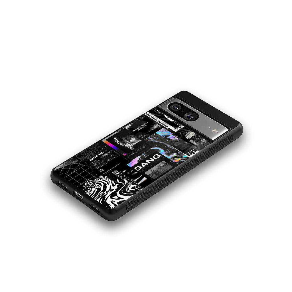 anxiety being back phone cover | glass case for Google Pixel 8