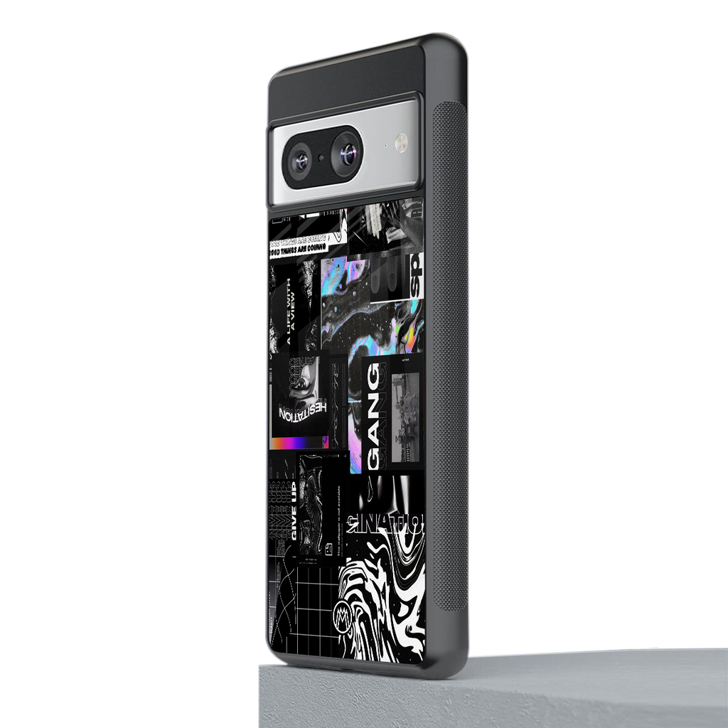 anxiety being back phone cover | glass case for Google Pixel 8