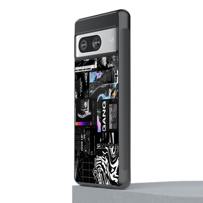 anxiety being back phone cover | glass case for Google Pixel 8