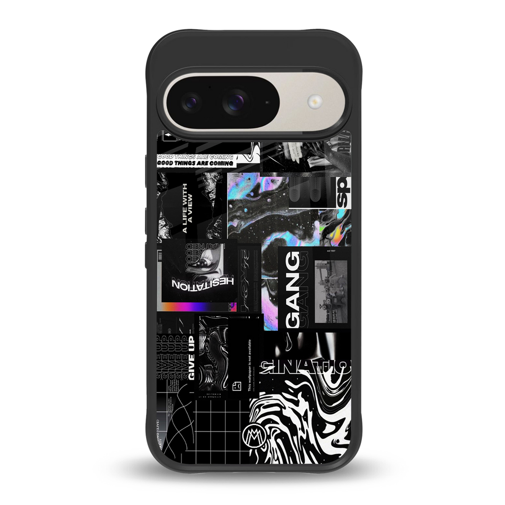 anxiety being back phone cover | glass case for google pixel 9