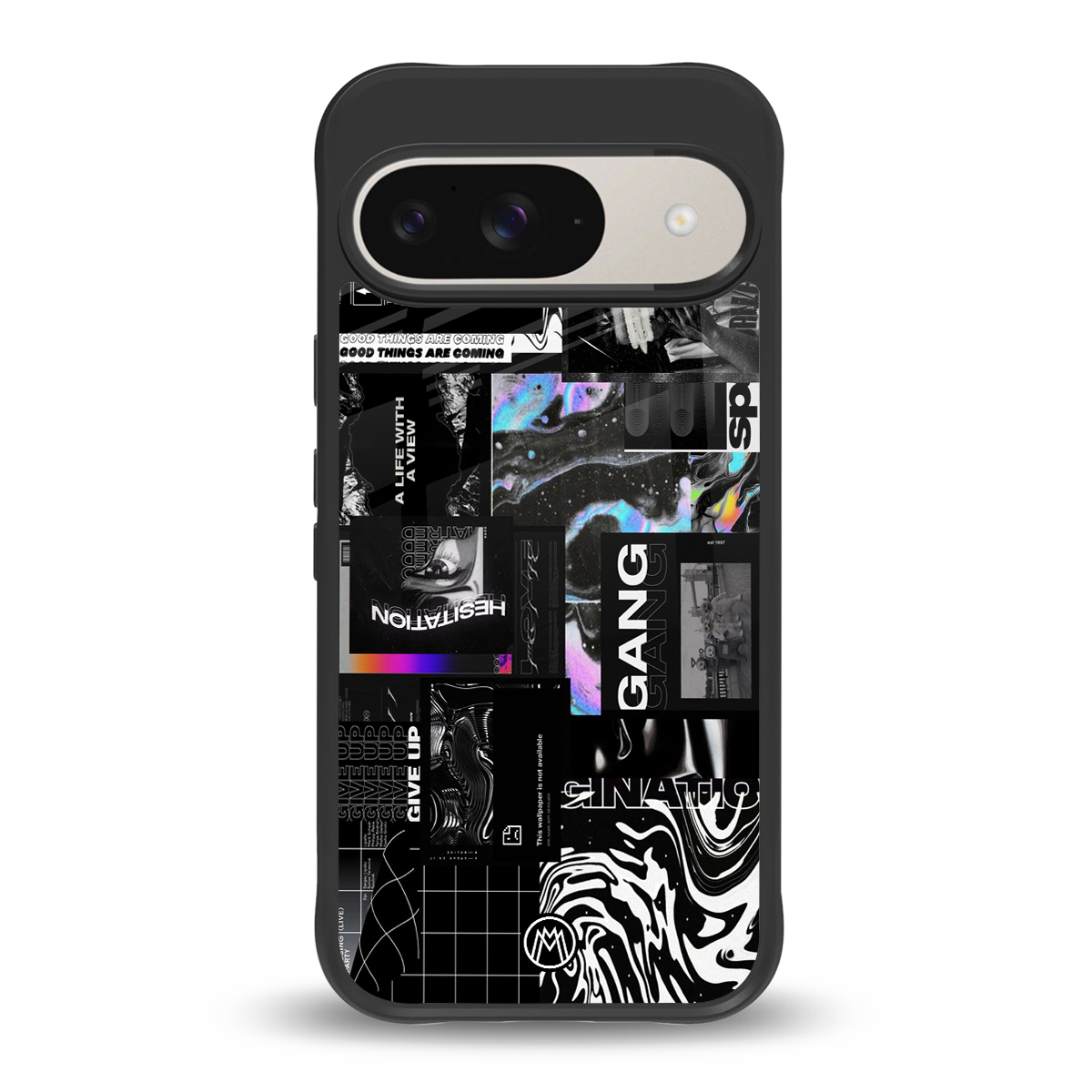 anxiety being back phone cover | glass case for google pixel 9